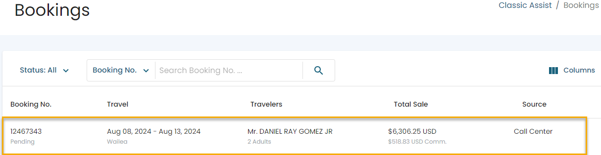booking list.png